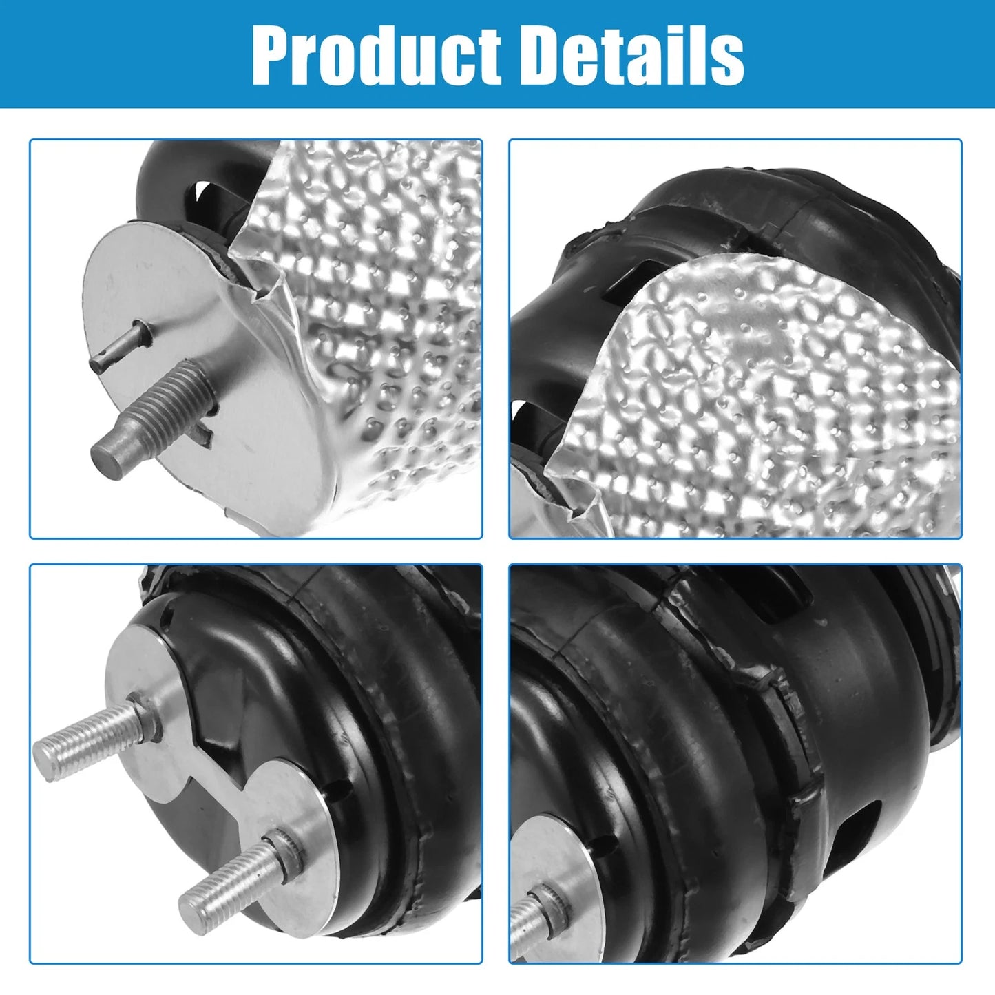 3 x Rear Engine Motor Transmission Mount for Chevrolet
