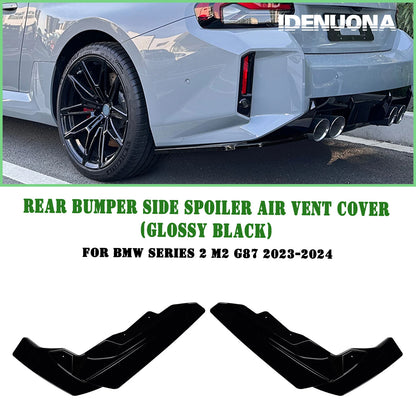 Rear Side Air Vent Corner Winglet for BMW 2 Series M2 G87 (2023-2025)