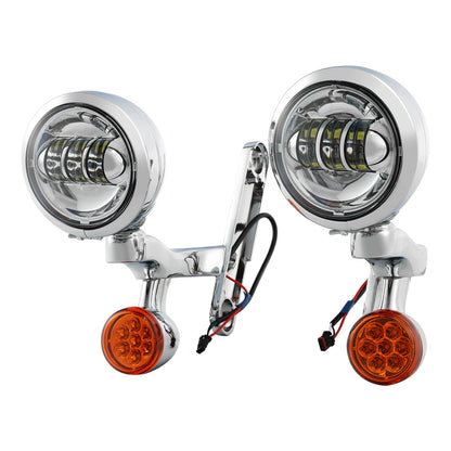 LED Fog Light Bracket for Harley Electra Glide (1994-2023)