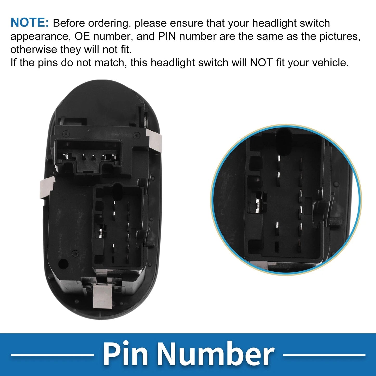 Headlight Switch for Ford Expedition (2002-2006)