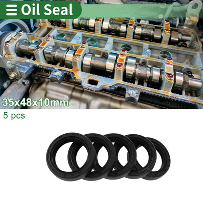Oil Seal 35x48x10mm Rotary Shaft Seal NBR Rubber for Make Model