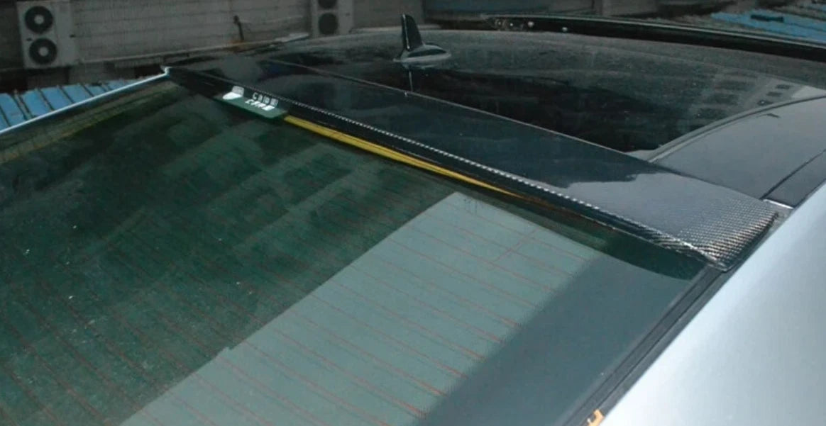 ABS Fiber Roof Spoiler Wing Cover Trim for Mercedes Benz S-Class W221 (2007-2013)