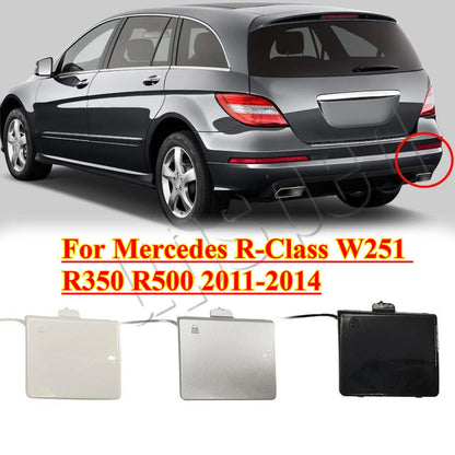 Rear Bumper Tow Hook Eye Cover Cap for Mercedes R-Class (2011–2014)