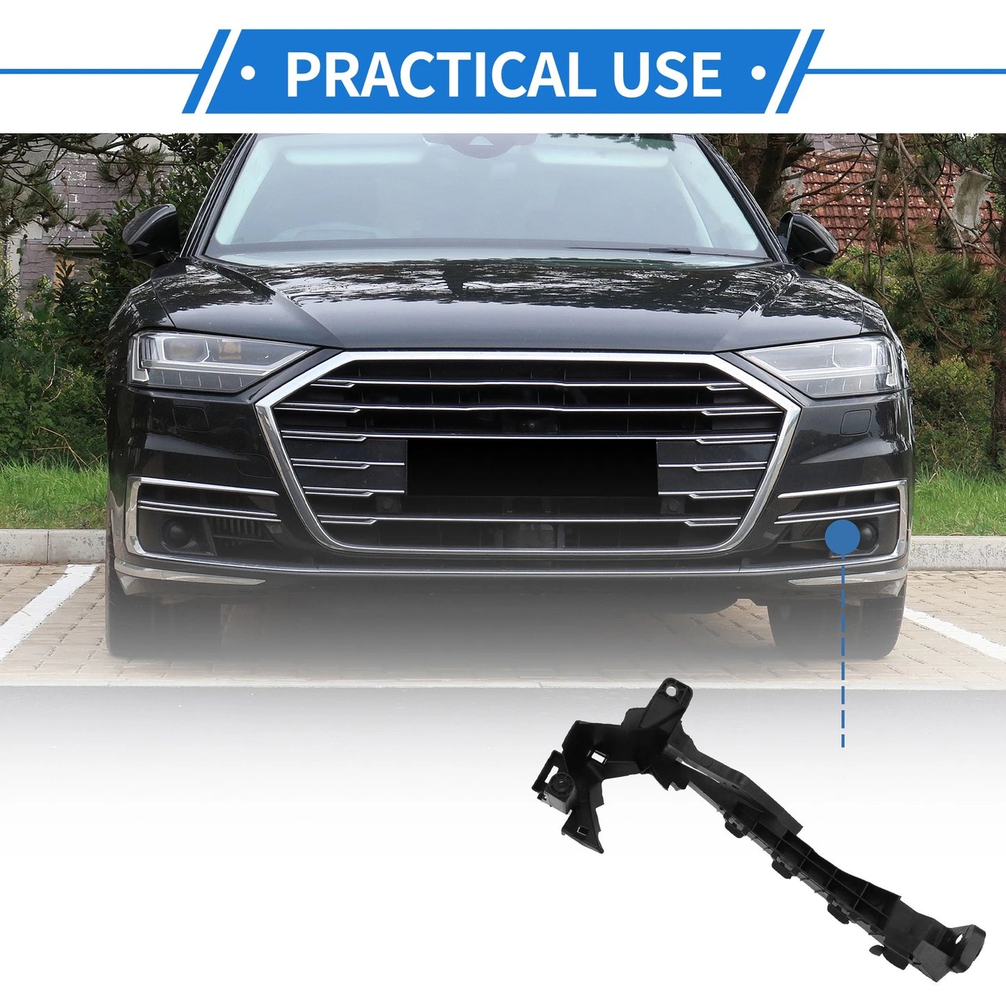 Front Left Bumper Retainer Bracket for Honda CR-V (2015-2016)