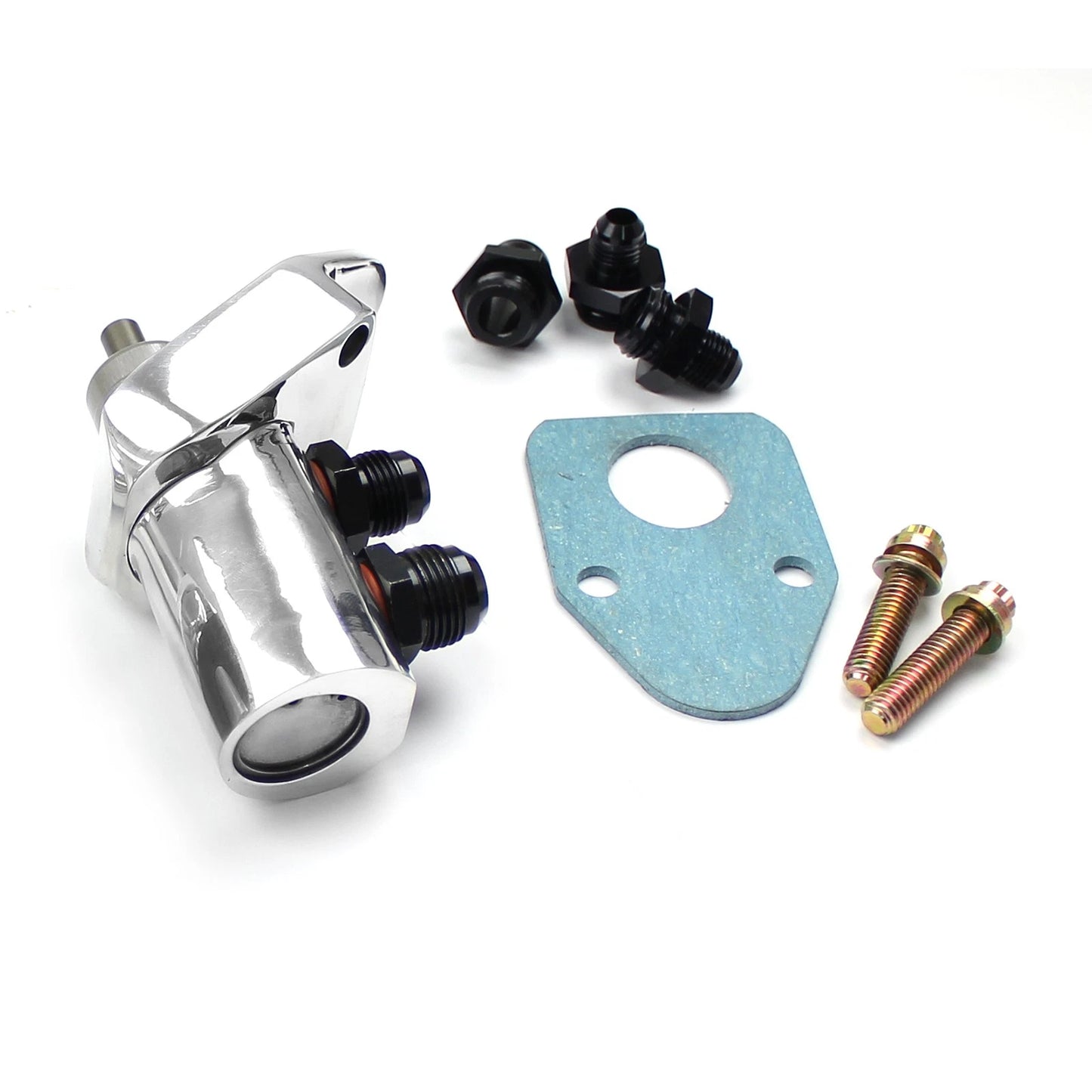 Polished Mechanical Fuel Pump for Chevy SBC 350