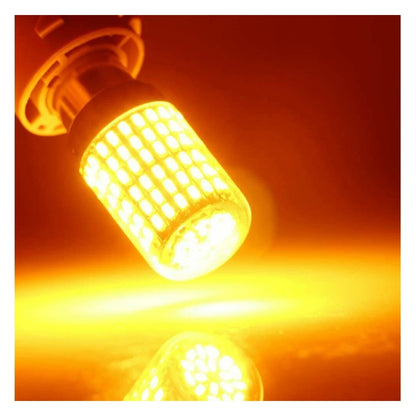 1156PY LED Super Bright Yellow Car Light Bulbs for BAU15S 7507