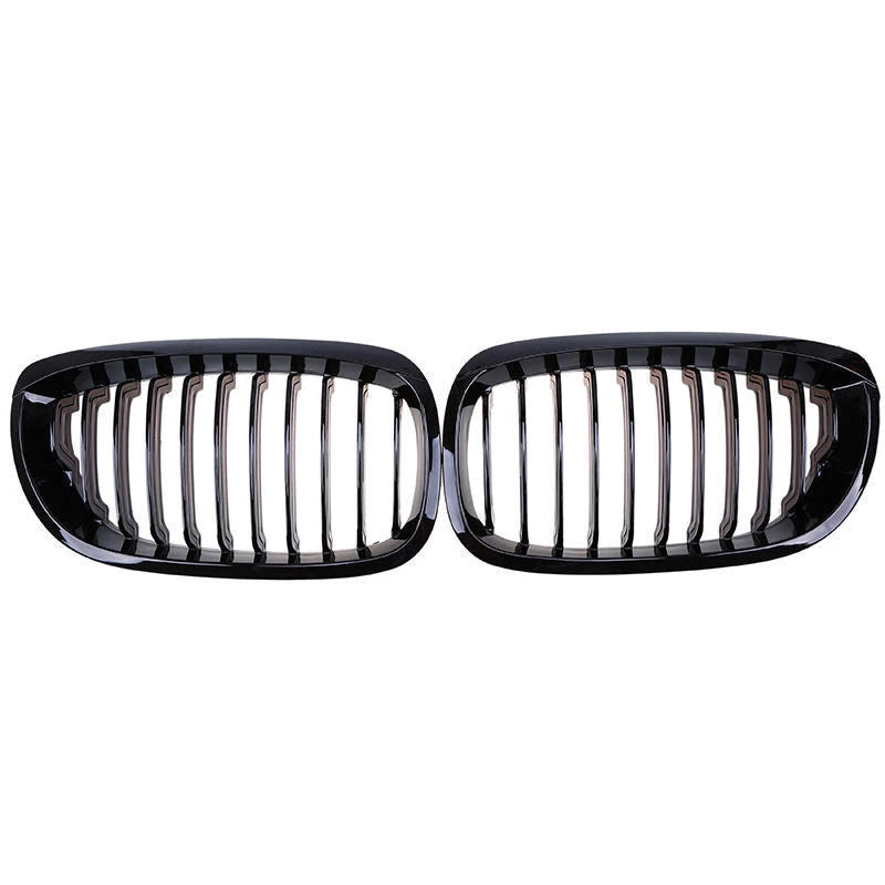 Gloss Black Front Kidney Grille for BMW 3-Series E46 Coupe (2003-2006)