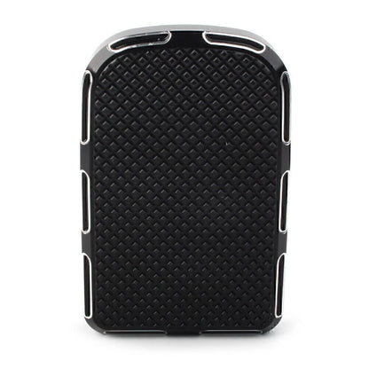 Black CNC Brake Pedal Pad Cover for Harley Touring Electra Street Tri Glide (2009-2023)