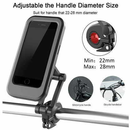 Waterproof Bike Mount Holder Cradle Case Cover for iPhone 8 X 11 Pro 12