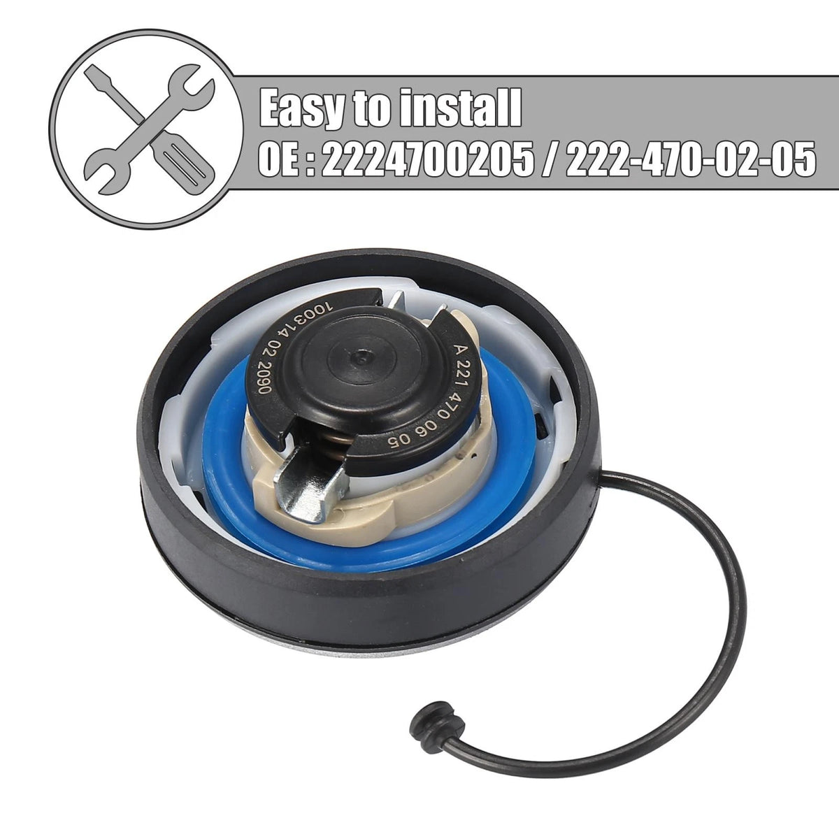 Fuel Tank Cap for Mercedes-Benz CLA250 CLA45 AMG E300 E43 (2014-2023)