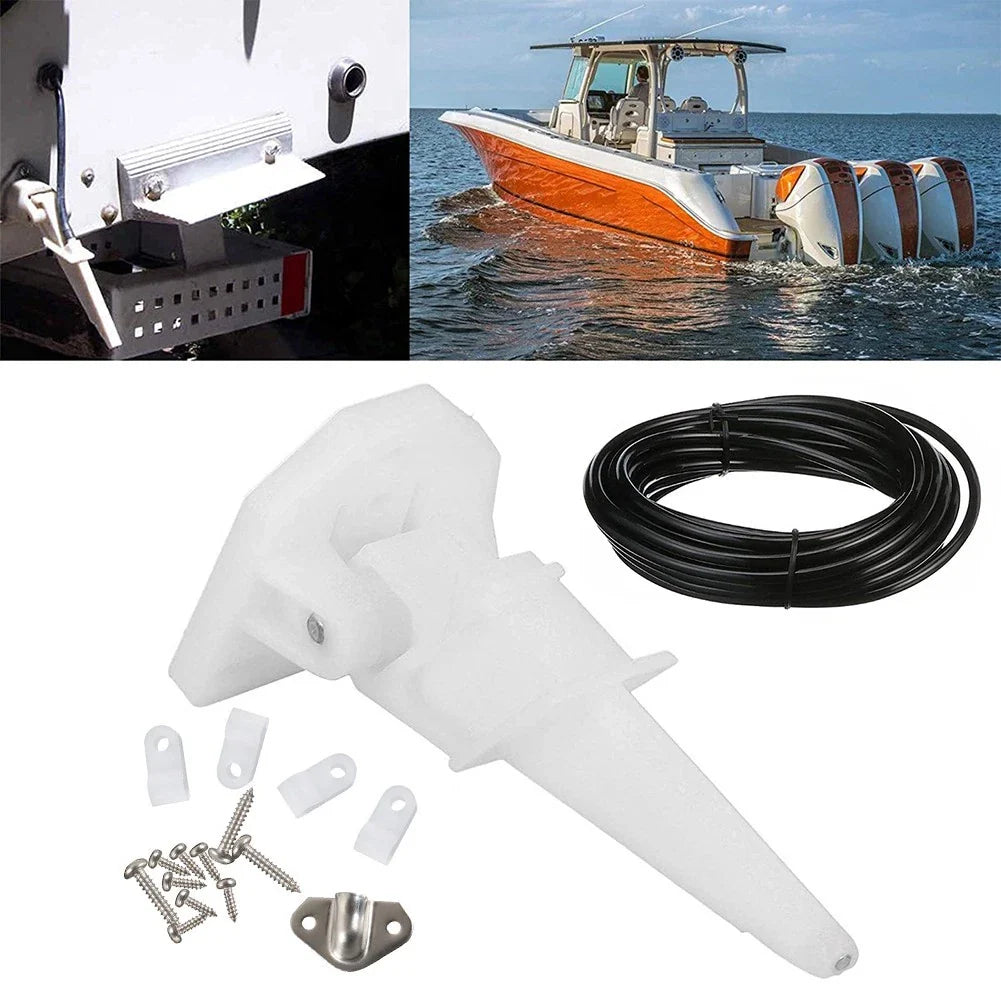 Marine Boat Speedometer Kit Up to 80 with 20FT Tubing for Faria Models