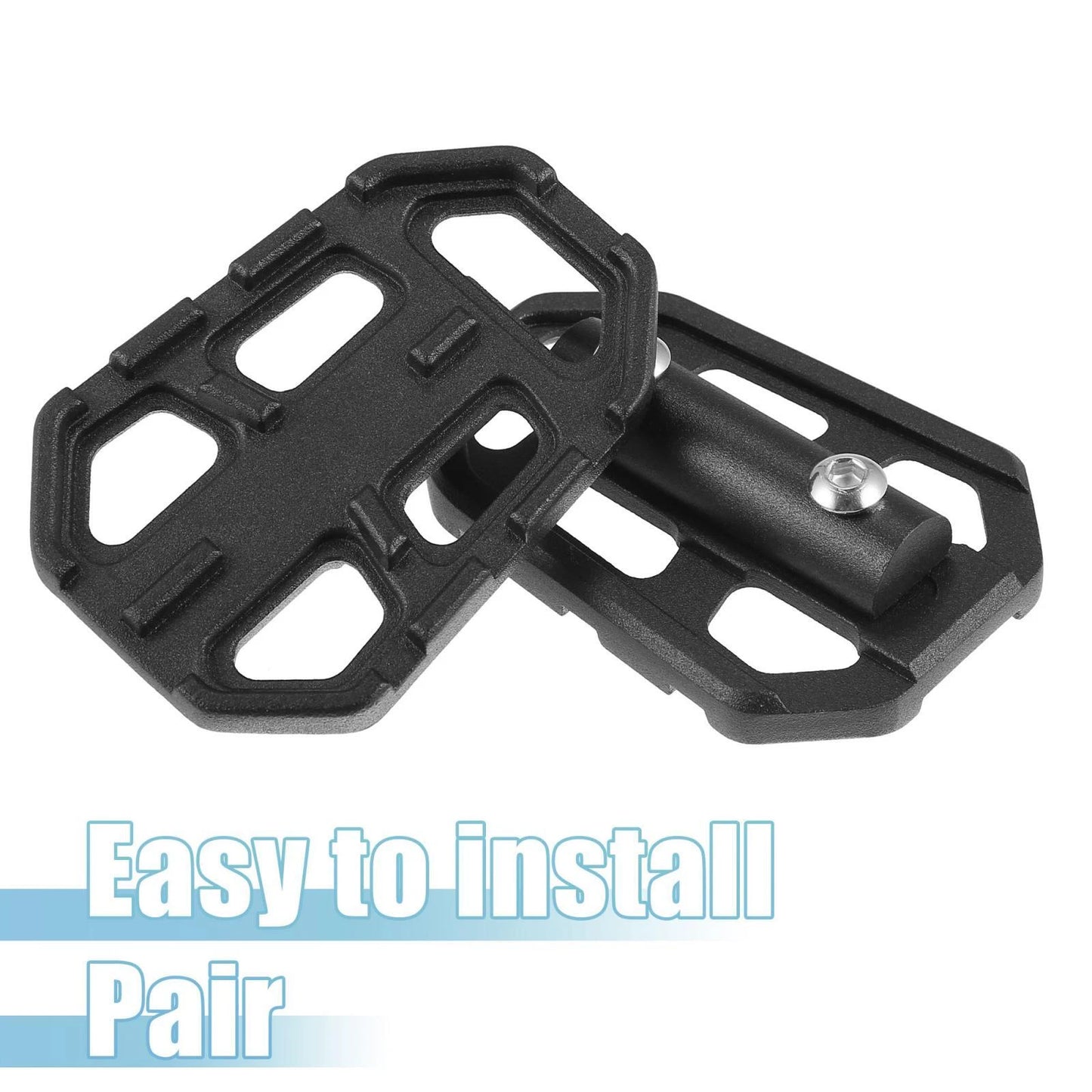 Aluminum Wide Foot Pegs for BMW R1200GS, G310GS, S1000XR, F85 (2013-2023)