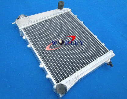 Aluminum Radiator + Fan for Austin Rover Mini Cooper Morris Models (1967-1991)