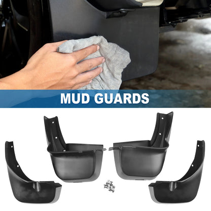 Front & Rear Side Mud Flap Splash Guard for Infiniti JX35 (2013)
