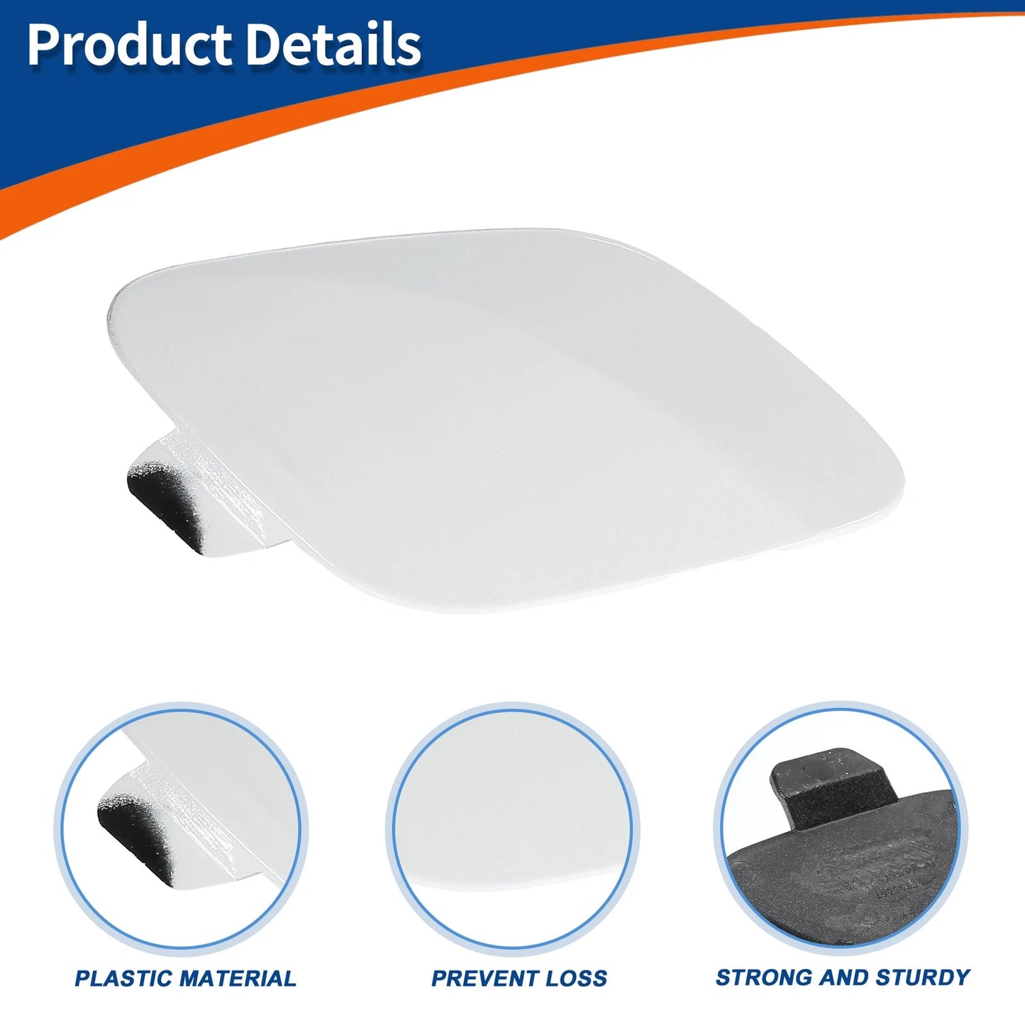 Front Bumper Tow Hook Cover for Volvo S60 (2011-2013)