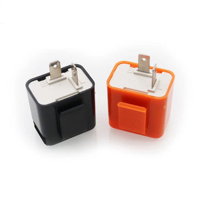 2 x Pin Adjustable LED Flasher Relay Turn Signal Light for Motorcycle