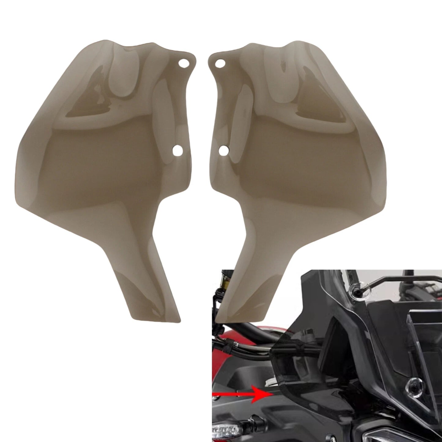 Windshield Upper Deflector for Triumph Tiger 850 (2021-2023)