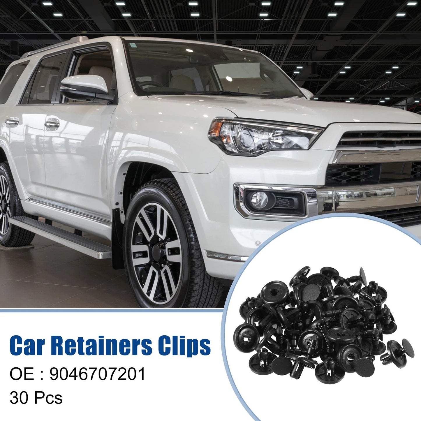 30 x Front Fender Retainers Clips for Toyota (No. 9046707201)