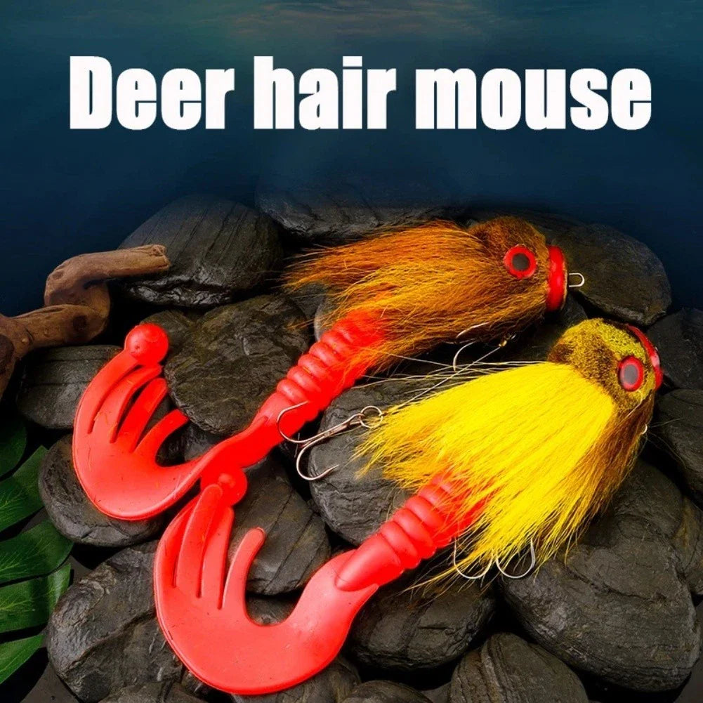 Deep-sea Mouse Lure Fishing Bait for Boat - Compact & Easy Transport