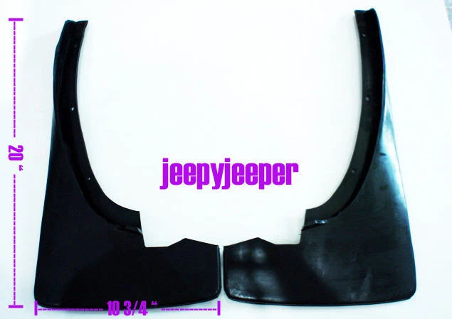 Front Rubber Mud Flap Splash Guard for Nissan Frontier Navara D40 (2004-2012)