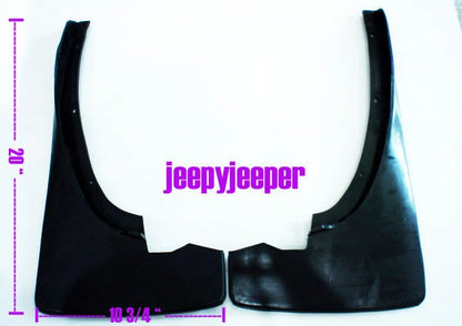 Front Rubber Mud Flap Splash Guard for Nissan Frontier Navara D40 (2004-2012)