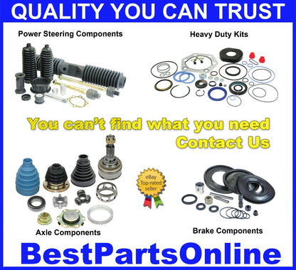 2 x CV Axle Boot Repair Kit for Ford Fusion (2006–2009)