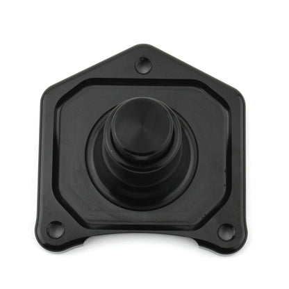 1pc Black Solenoid Cover for Harley Dyna, Softail, Fat Boy (2000-2023)
