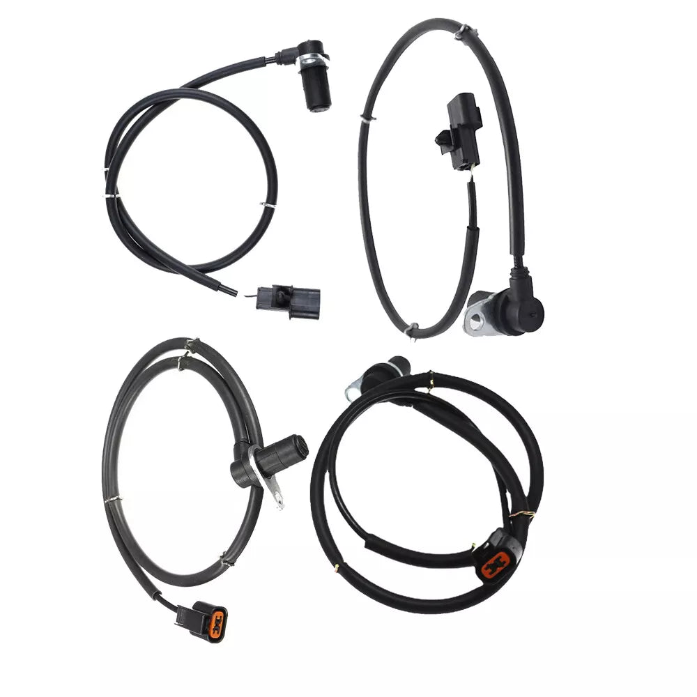 4X ABS Wheel Speed Sensors for Mitsubishi Pajero NT NW NX V98W (2006-2015)