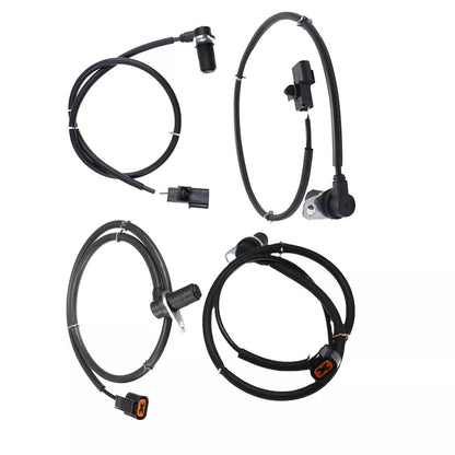 4X ABS Wheel Speed Sensors for Mitsubishi Pajero NT NW NX V98W (2006-2015)