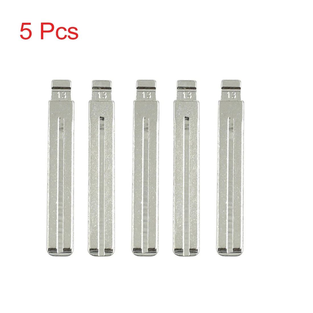 5 x Metal Uncut Emergency Remote Key Blank Blade for Toyota