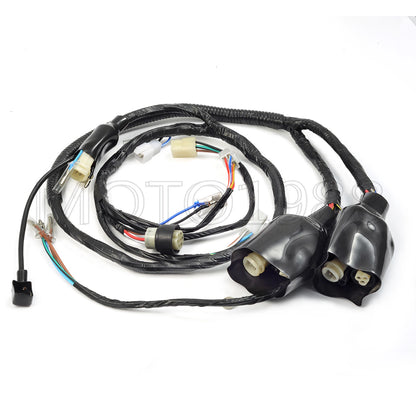 Wire Wiring Harness for Yamaha Warrior 350 YFM350X and Moto-4 YFM250 (1987–1989)