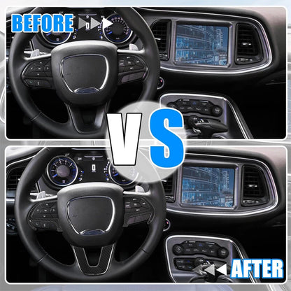 Steering Wheel Trim Cover for Dodge Challenger Charger Durango 2015-2023