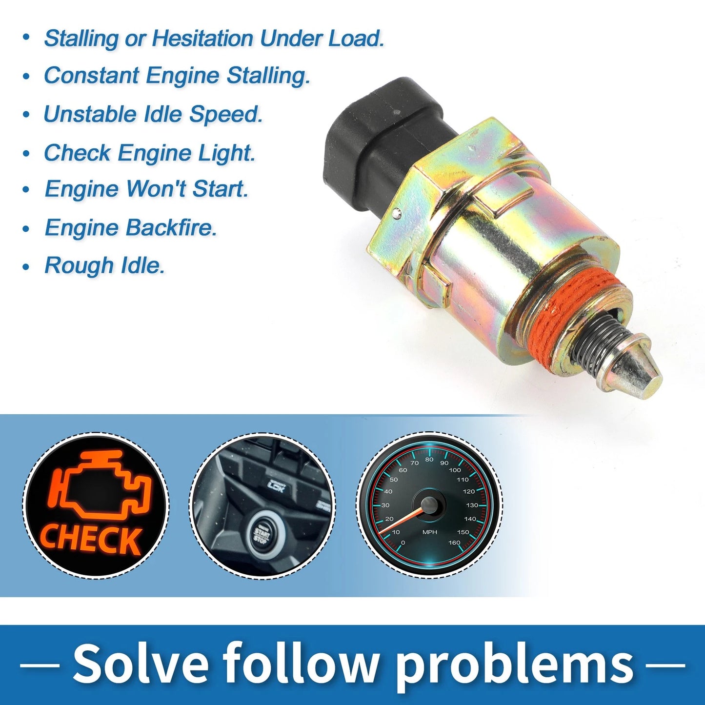 Idle Air Control Valve for Chevrolet Corvette (1982-1984)