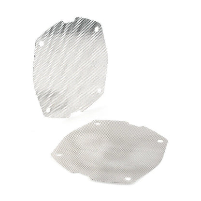 Chrome Front Fairing Mesh Speaker Grilles for Harley Dresser FLH/T Electra Glide
