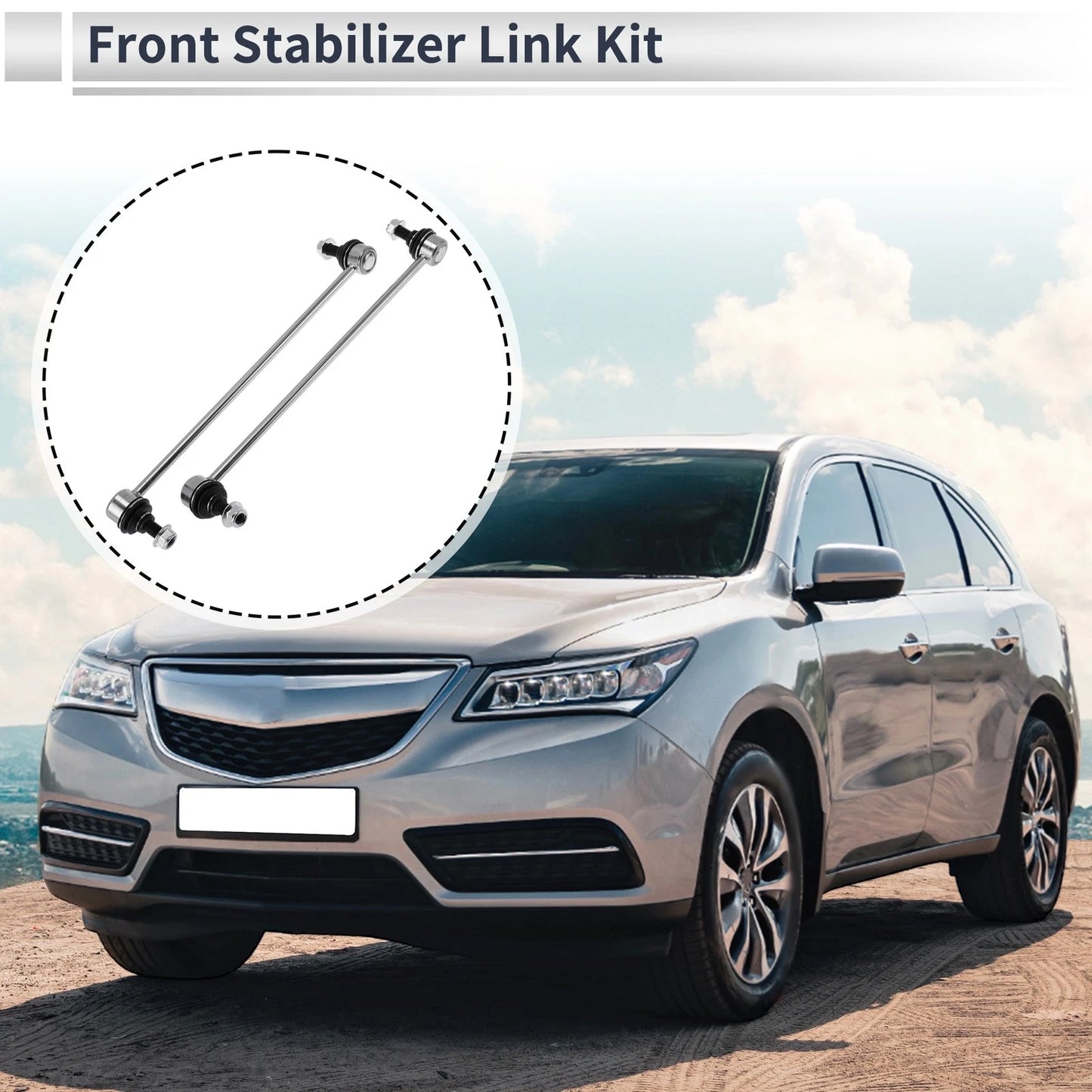 Front Stabilizer Bar Links No Bushing for ACURA MDX (2014 - 2020)