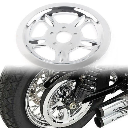 Aluminium Rear Outer Pulley Insert Cover for Harley Sportster XL883 1200
