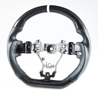 Carbon Fiber Flat Bottom Steering Wheel for Subaru Levorg WRX STI (2014-2021)