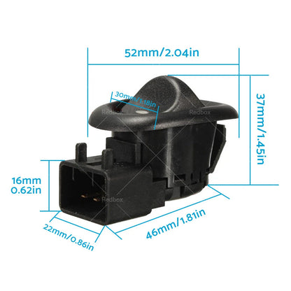 Pair of Front Electric Power Window Switches for Holden Commodore (1997-2006)