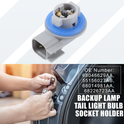 Tail Light High Mount Bulb Socket Holder for Ram 1500 2500 3500 (2002-2018)