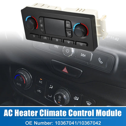 HVAC A/C Heater Climate Control Panel for Chevrolet Silverado
