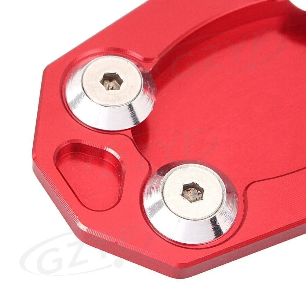 Red Side Stand Kickstand Pad for Kawasaki Z1000 ZX10R ZX6R (2003-2023)