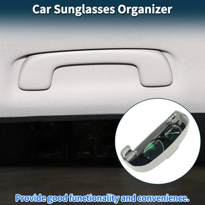 Sunglasses Case for Peugeot 308 2014-2026 ABS Grey 1 Set