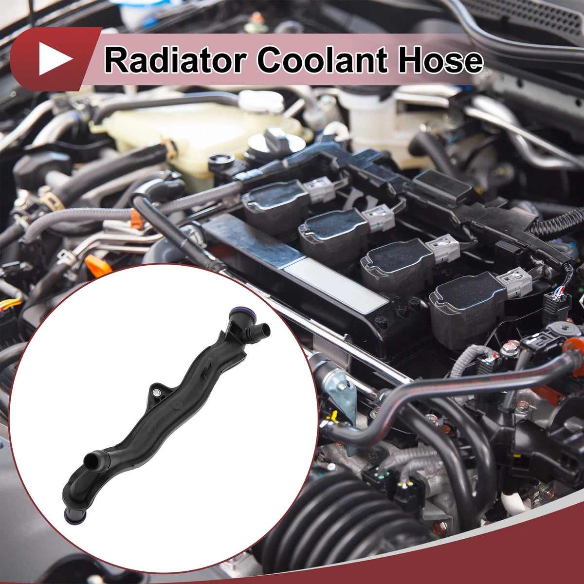 Radiator Coolant Hose for Peugeot 208 MK1 1.0 VTi (2012-2019)