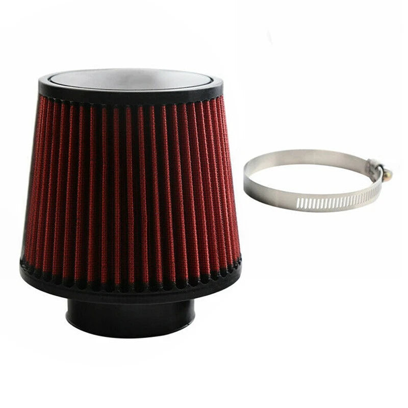 High Performance 4" Cold Air Intake Cone Dry Filter for Red 100mm (2020-2023)