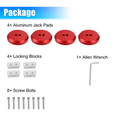 4 Pcs Jack Pad for Chevrolet Corvette C5 (1997-2004)