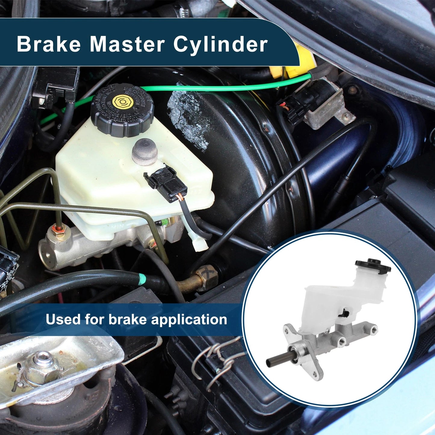 Brake Master Cylinder with Reservoir for Honda Accord (2008-2012)