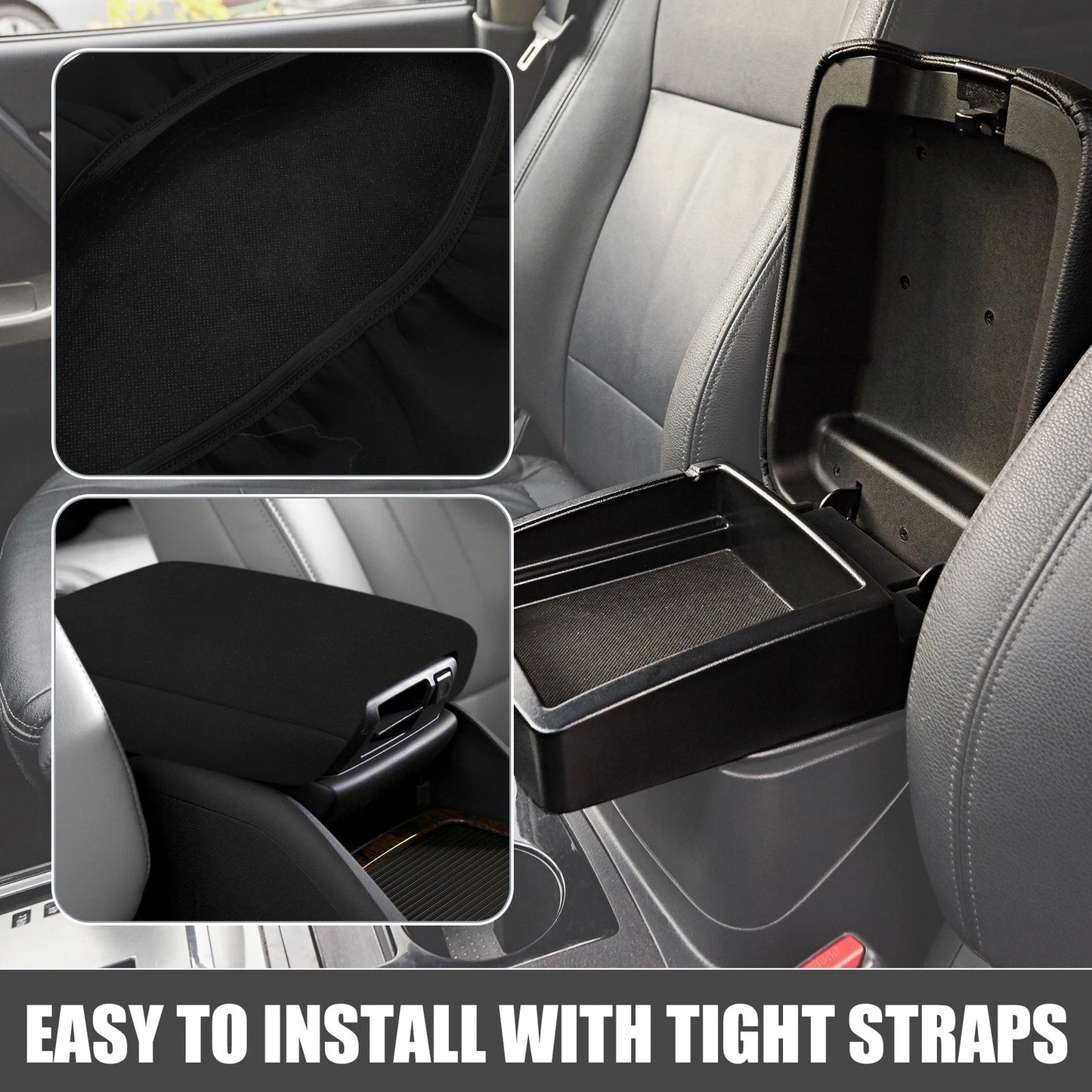Center Console Armrest Cover for Jeep Wrangler JL/JLU (2018-2023)