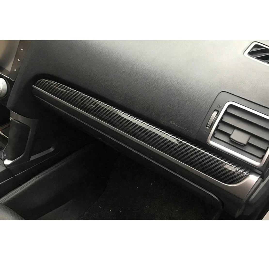 Carbon Fiber ABS Co-pilot Dashboard Trim Cover for Subaru Forester (2014-2023)