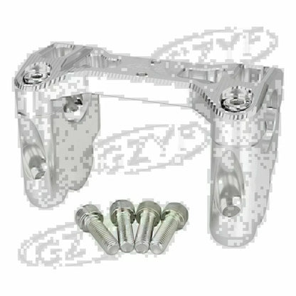 Handle Bar Riser Clamp Mount for BMW R1200GS (2013-2014) Silver