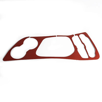 Carbon Fiber Interior Gear Shift Box Panel Trim Cover for Dodge Challenger (2015-2023)